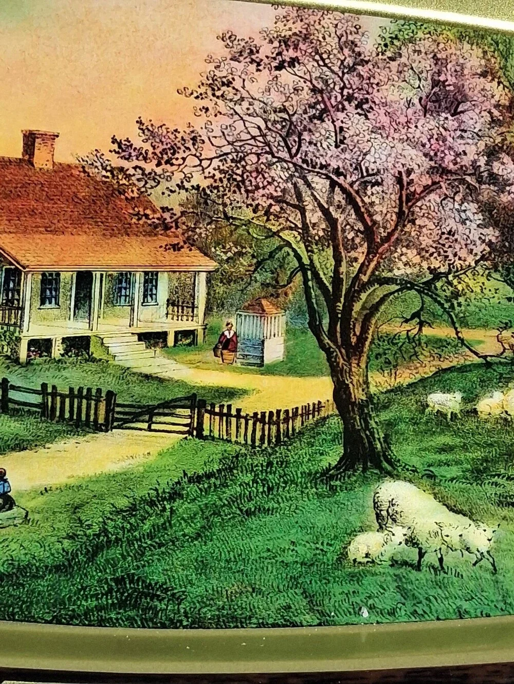Currier & Ives Vintage Cottagecore 